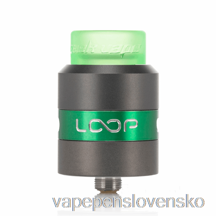 Geek Vape Slučka 24mm Rda Gunmetal / Zelené Vape Pero